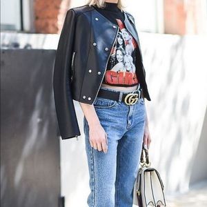 Zara Faux Leather Jacket